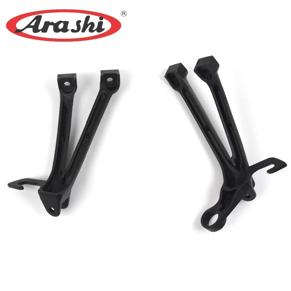 ARASHI GSXR600 GSXR750 Rear Foot Pegs Footrests Pedals For SUZUKI GSXR600 2008 2009 2010 GSX R GSX-R GSXR 600 Passenger Bracket