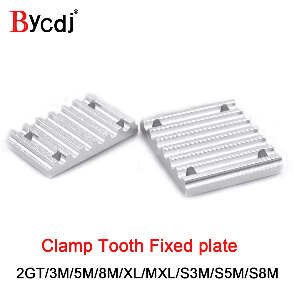 clamp Tooth plate  aluminum  Arc HTD3M/5M/S5M/8M/s8m 2GT for open synchronous belt Fixed clip timing Belt connection Teeth plate