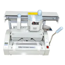 DC-30 Desktop hot melt glue binding machine comb glue book binder machine booklet maker 110V/220V