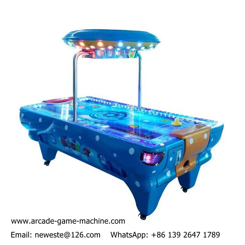 Game Hall Amusement Park Indoor Playground Device Coin Operated Arcade Game Machine Space Air Hockey Table