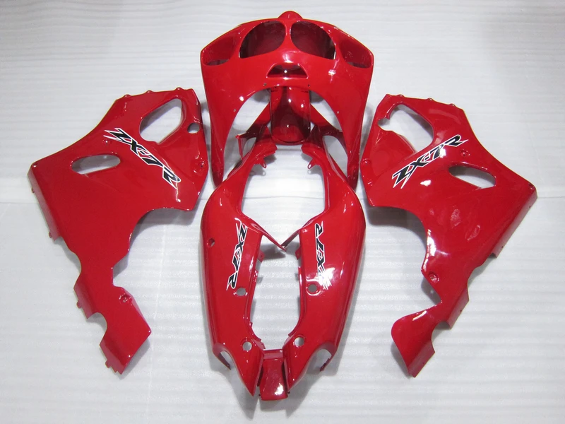 High quality ABS Fairing kits for Kawasaki ZX-7R 1996 - 2003 NINJA zx7r 96-02 03 all red bodywork fairings set SZ6