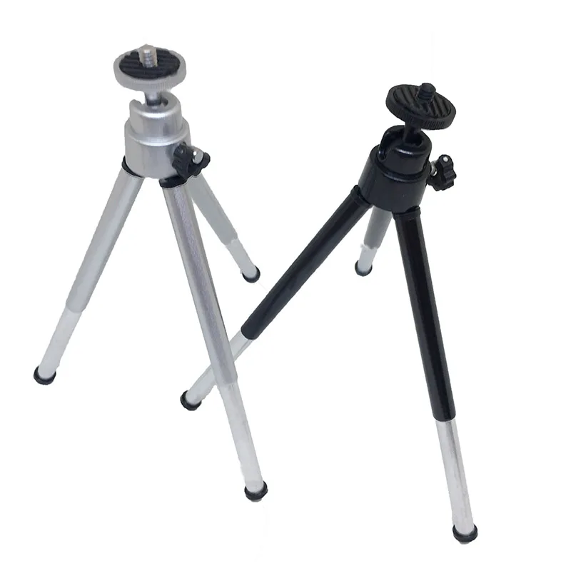 Foleto Mini Tripod Table Lightweight 1/4" Screw phone holder digtal camera DV mobile phone Tripod for iphone7 6 5 sumsang huawei