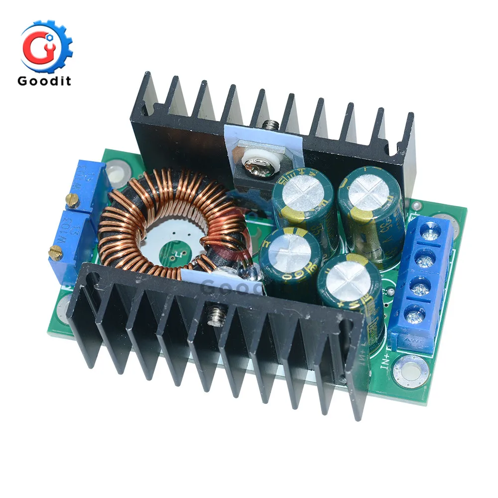 300W XL4016 DC-DC Max 9A Step Down Buck Converter 5-40V To 1.2-35V Adjustable Power Supply Module LED Driver for Arduino