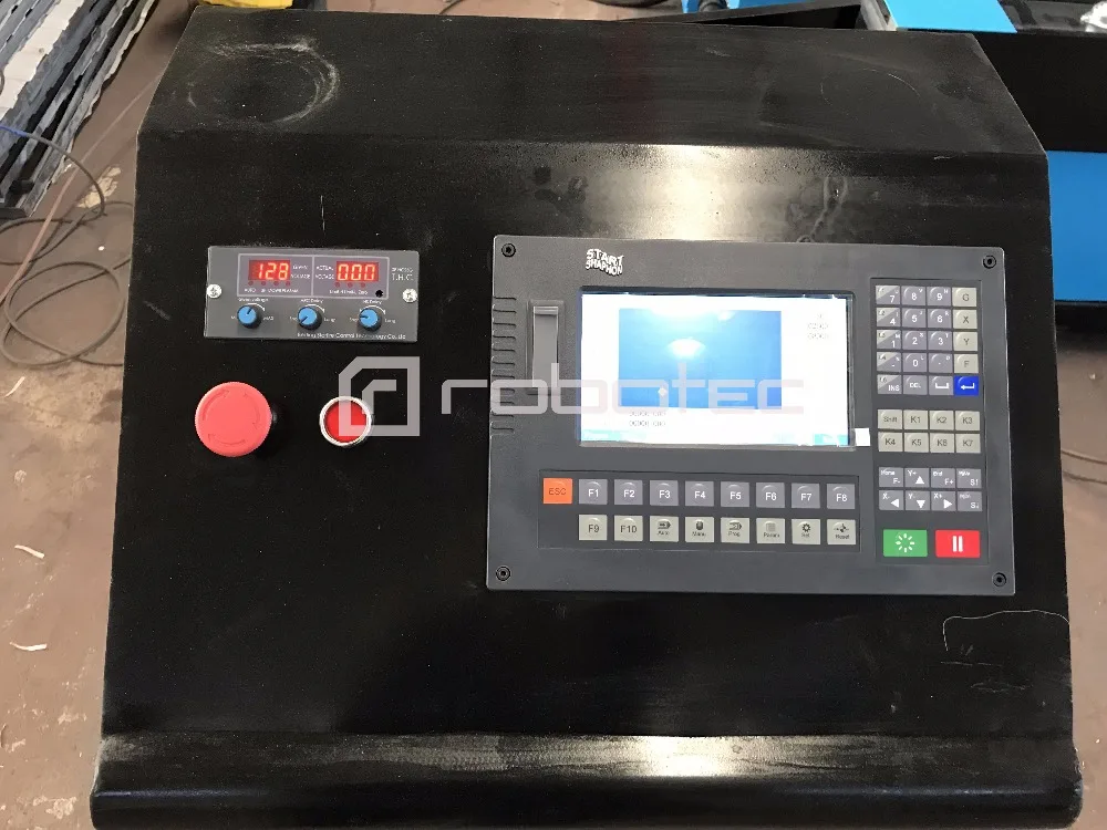 Máquina de corte cnc por plasma, 1300x2500mm, arco automático, 220v /380v, cortador de Metal, controlador de altura de antorcha