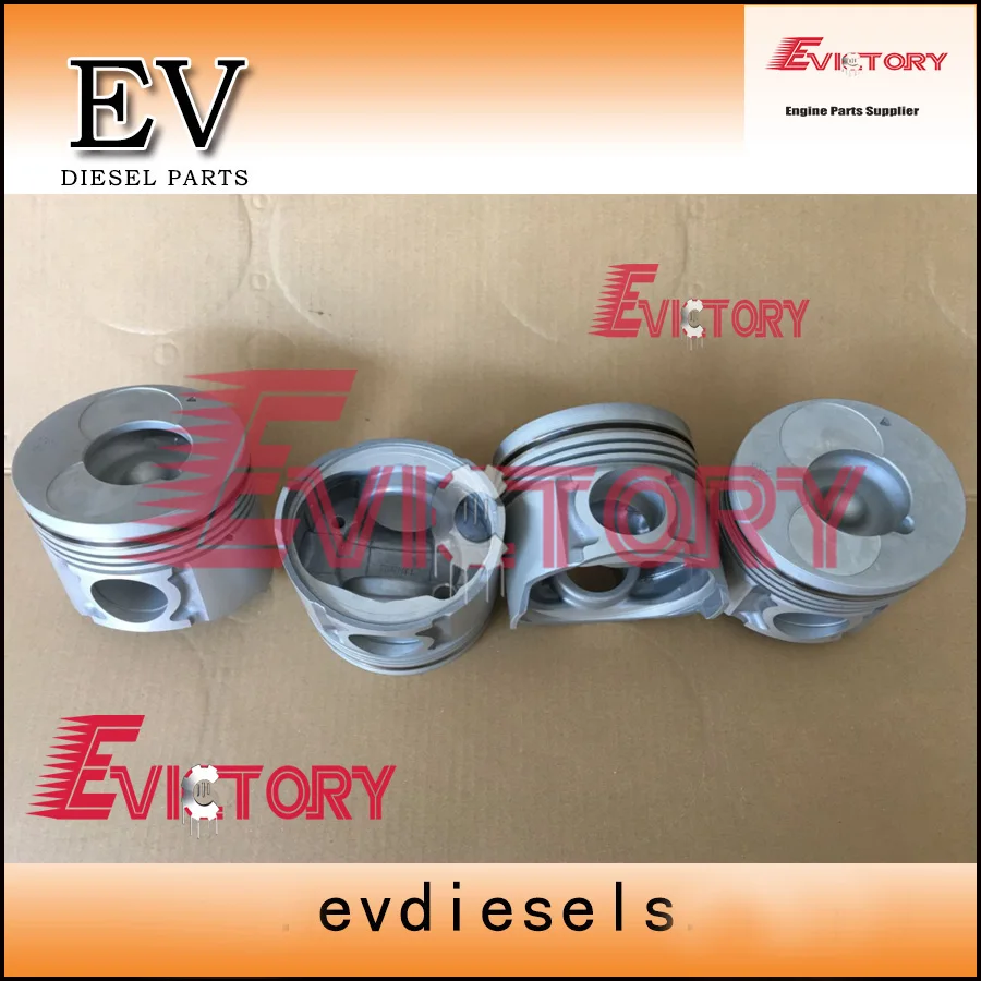 Engine cylinder liner kit For Isuzu engine 4BG1 4BG1T piston+piston ring+cylinder liner