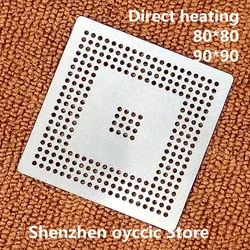 Direct heating  80*80  90*90  MPC555LF8MZP40  MPC555LF8MZP  MPC555  BGA Stencil Template