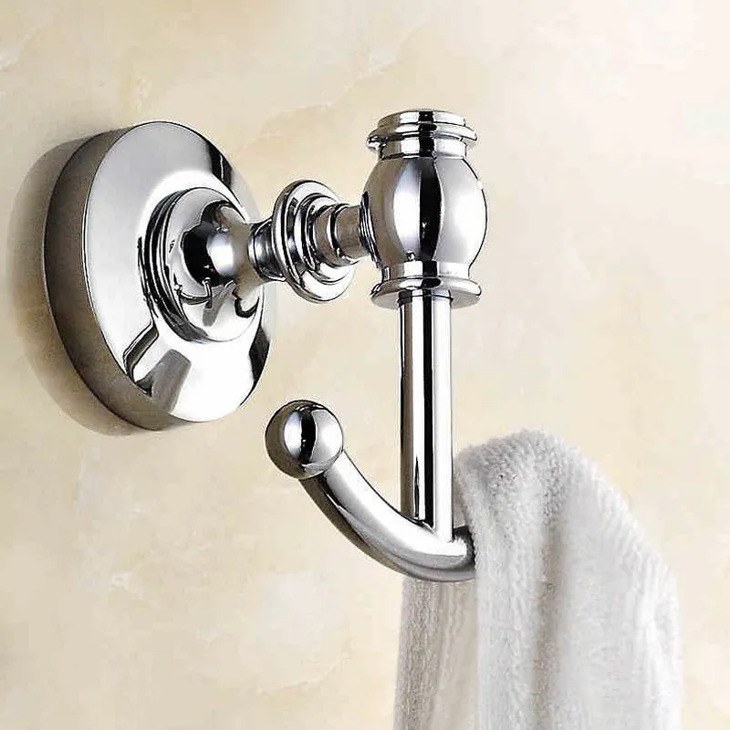 Bathroom Hardware Set Chrome Polished Toothbrush Holder Paper Holder Towel Bar Bathroom Accessories