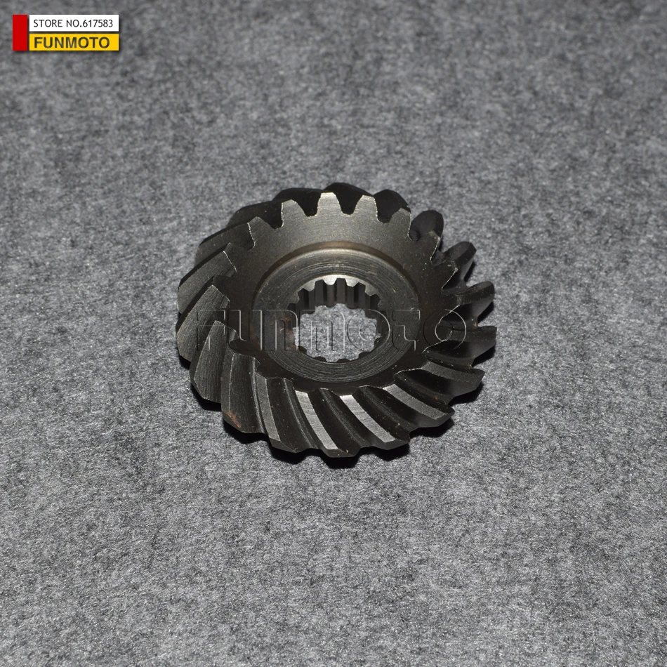 output gear/Bevel gear of JIANSHE 250CC ATV /JS250 ATV MODEL NAME IS JS171FMM  18 teeth gear parts no. is FG-500304-0