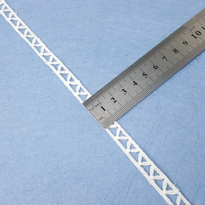 20Yards Lace Trim Narrow Laces Crochet Trimming Cotton Fabric Lace Trims Gift Wrapping image 5