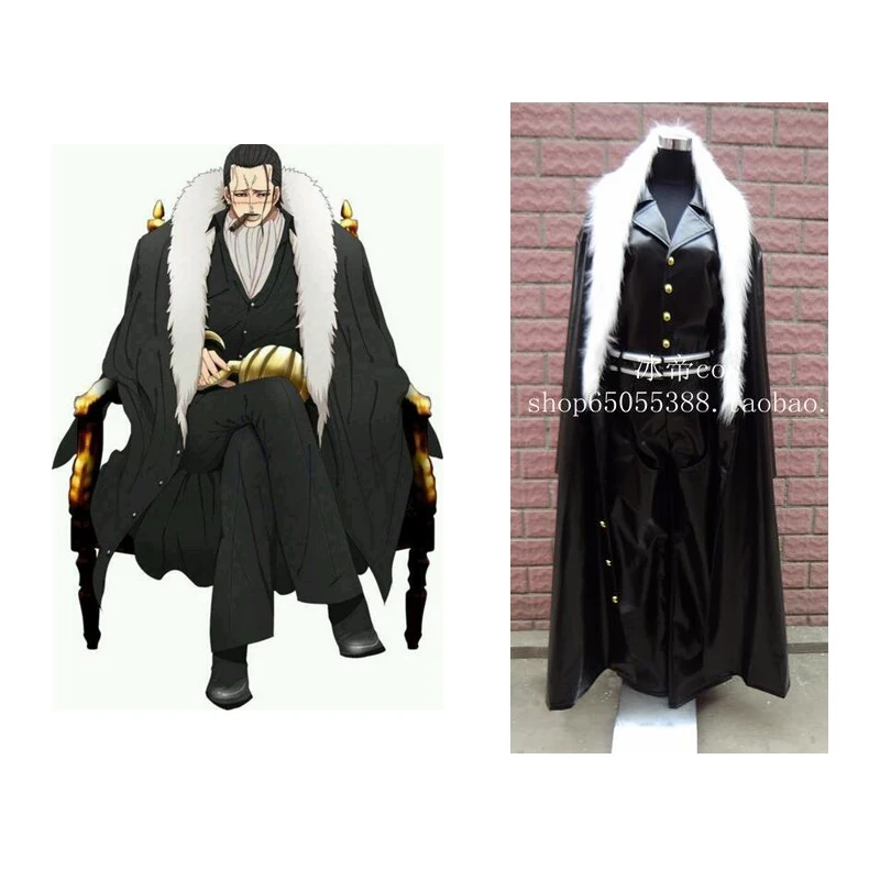 2024 P.O.PDX NEO Sir.Crocodile Luffy Gecko.Moria cosplay costume Faux Leather