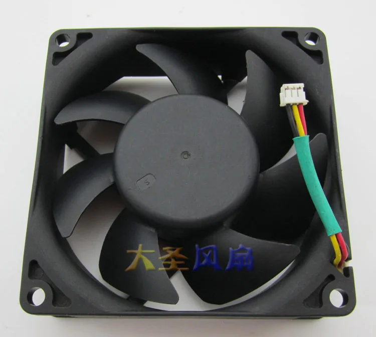 Original 80x80x25MM PSD1208PTB1-A 12V 4.0W 8CM projector cooling fan FONSONING