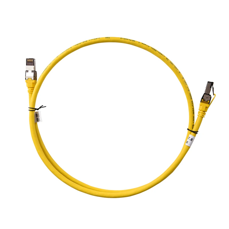 RJ45 Network Cat8 Patch Cord 40G 2000MHz Ethernet Cat 8 Patch Cable Connector Built-in PCB GHMT Channel Link Certified