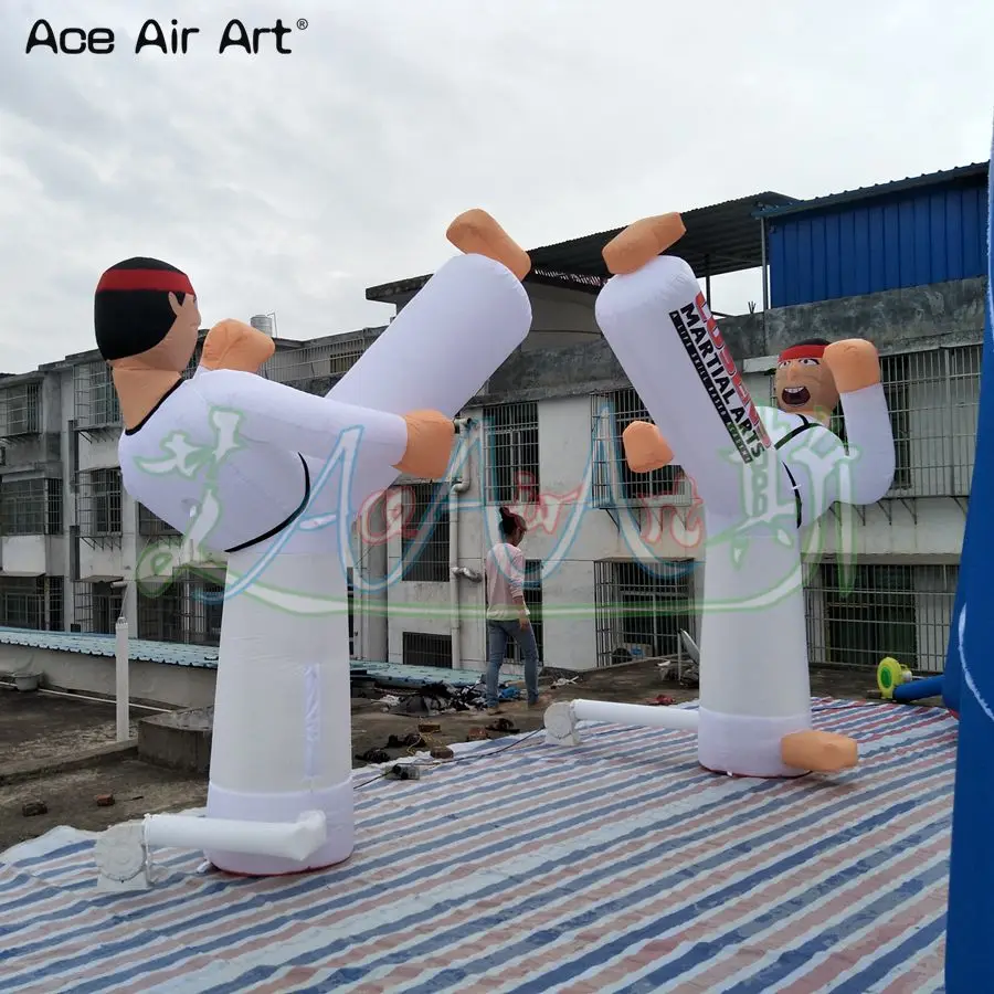 

Inflatable Karate Boy with Black Belt and Free Blower, Human Model, 3M H Karate Man, Hot Sale