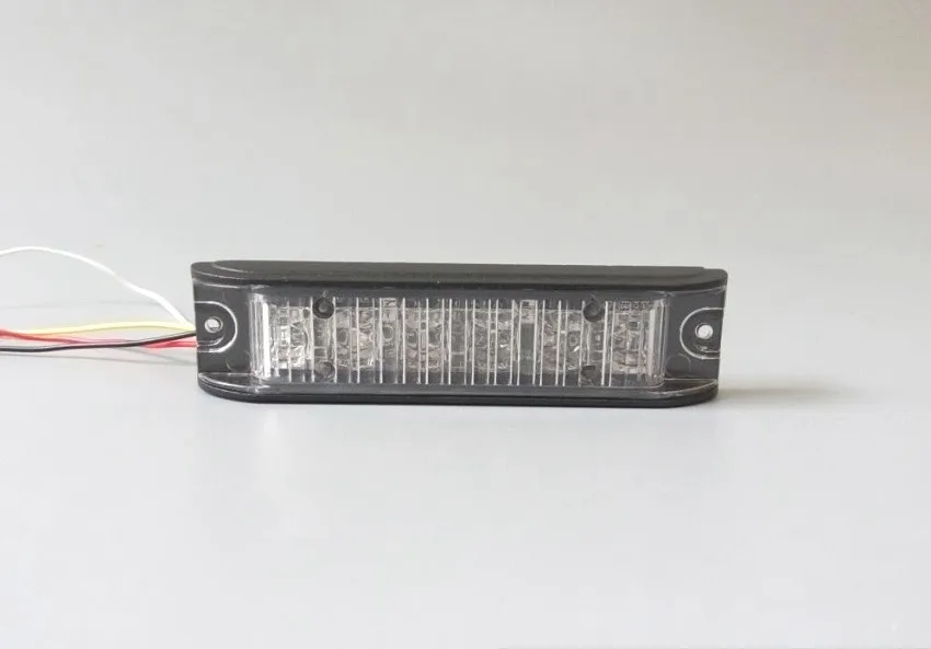 High intensity 6Leds*3W Car lightheads,18W Led Car strobe warning light,Car flashing emergency light,waterproof