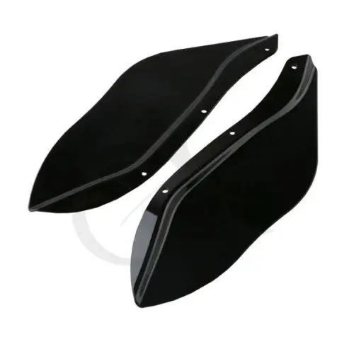 

Black Side Wing Windshield Air Deflector For Harley Touring FLHR FLHT FLHX 96-13