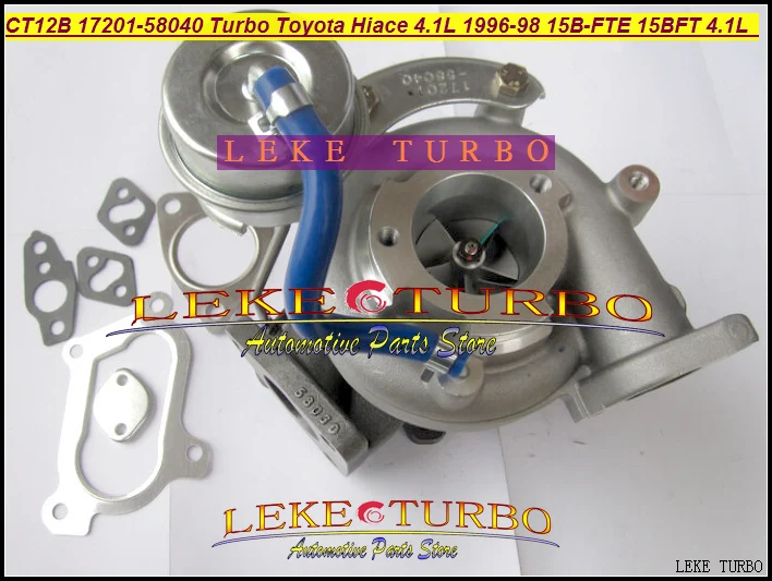 Free Ship CT12B 17201-58040 17201 58040 Turbo Turbine Turbocharger For TOYOTA HIACE Mega Cruiser 1996-98 15B-FTE 15BFT 15B 4.1L