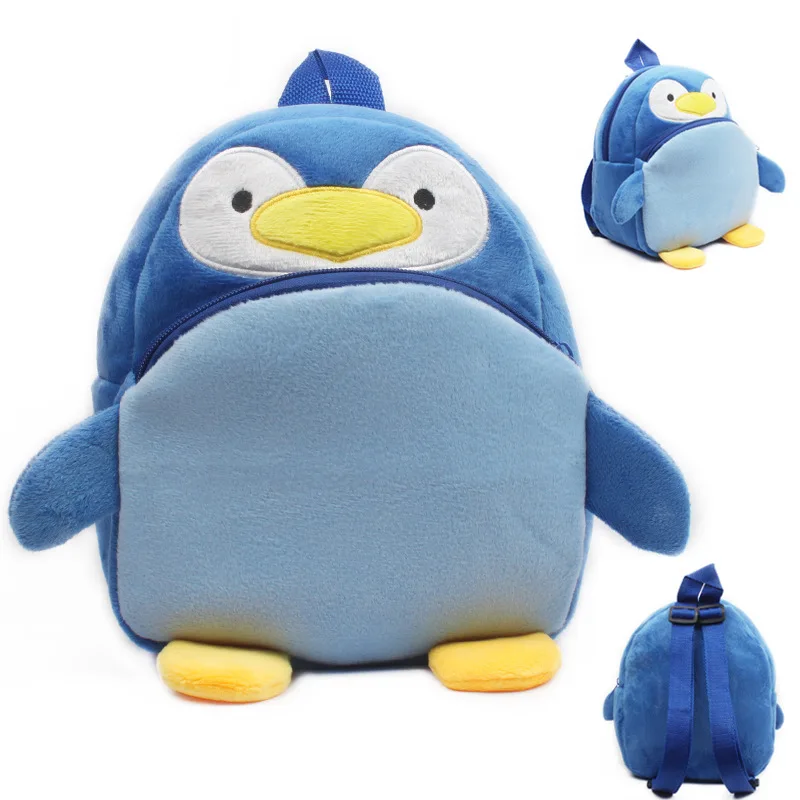 Lovely Penguin Baby Backpack Plush School Bags Kids Lovely Design Mini Bags Toy for Child Birthday Christmas Gift