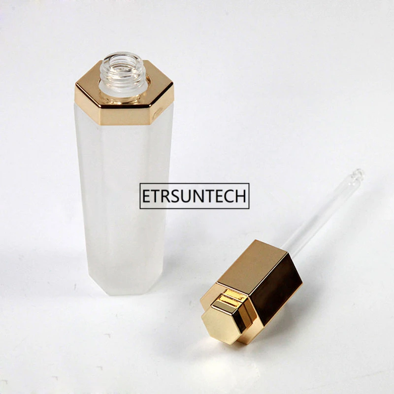 30ML Hexagonal Clear Empty Glass Bottles,30CC DIY Frosted Dropper Bottle Sample Vial Essential Oil Bottle F1312