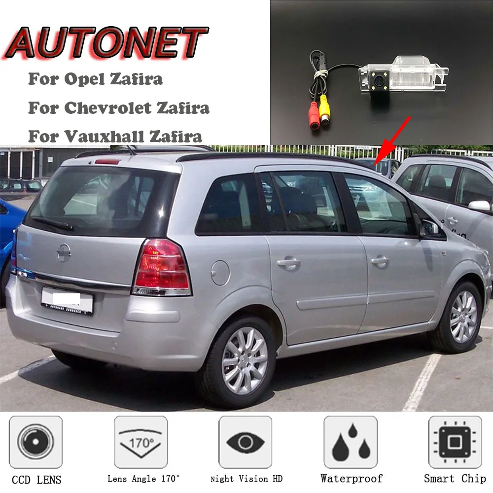 AUTONET HD Night Vision Backup Rear View camera For Opel Zafira B/Chevrolet Zafira/Vauxhall Zafira/Opel Zafira Family 2005~2014