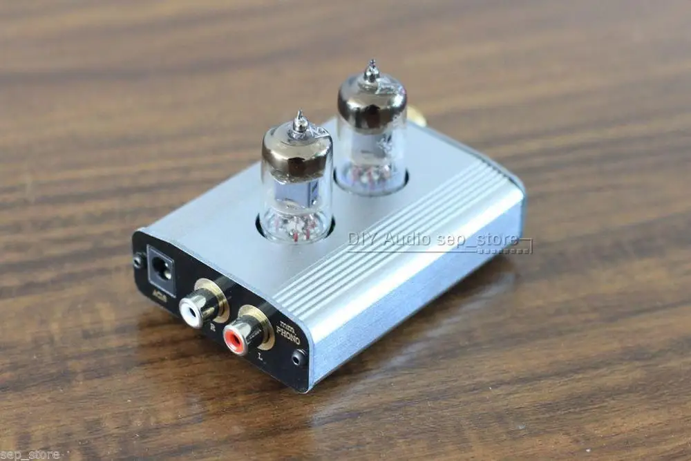 

Hifi 6J1 tube Phono Preamp Single ended class A MM phono amplifier