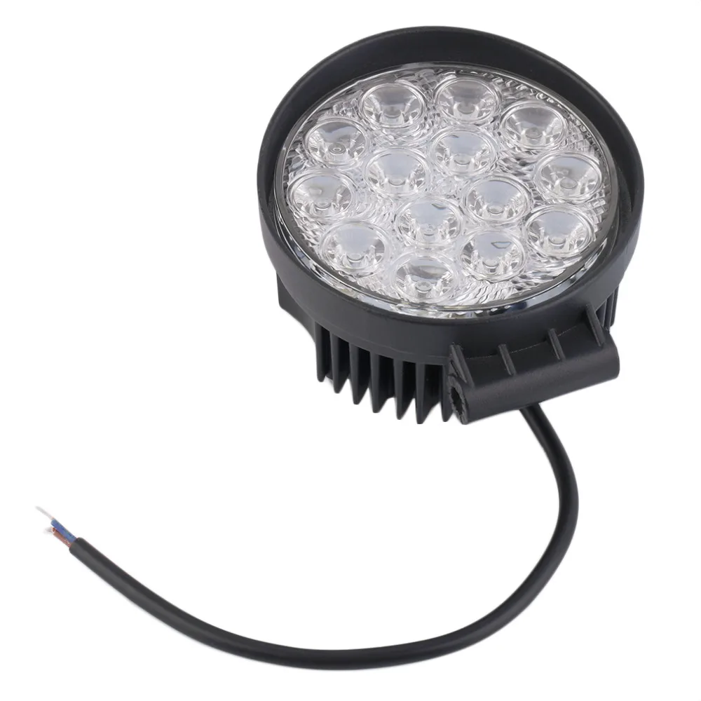 New 42W Off Road Flood Light Waterproof Round LED Work Light LED Flood Lamp for Car Truck Boat SUV ATV Hot Selling