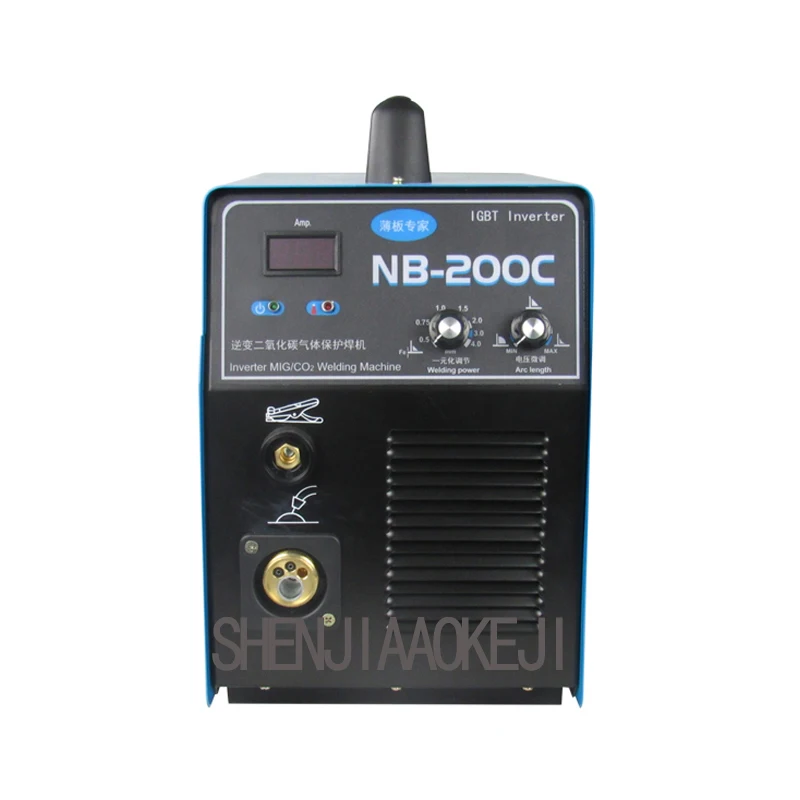 NEW Carbon dioxide MIG welding machine NB-200C Small home Gas welding welder sheet welding Metal processing maintenance tool