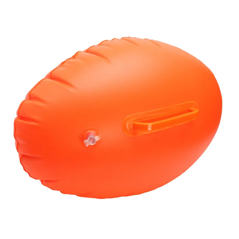 Water Sports Safety Swim Buoy Swim Float Swimming Upset Inflated Device Flotation for Open Water Swimming Pool & Accessories