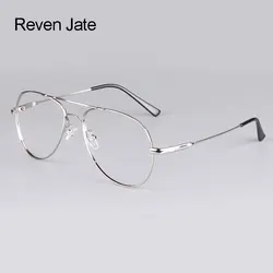 Reven Jate Full Rim Super Flexible Memery Metal Alloy Titanium Optical Eyeglasses Frame for Men and Women with 5 Optional Colors