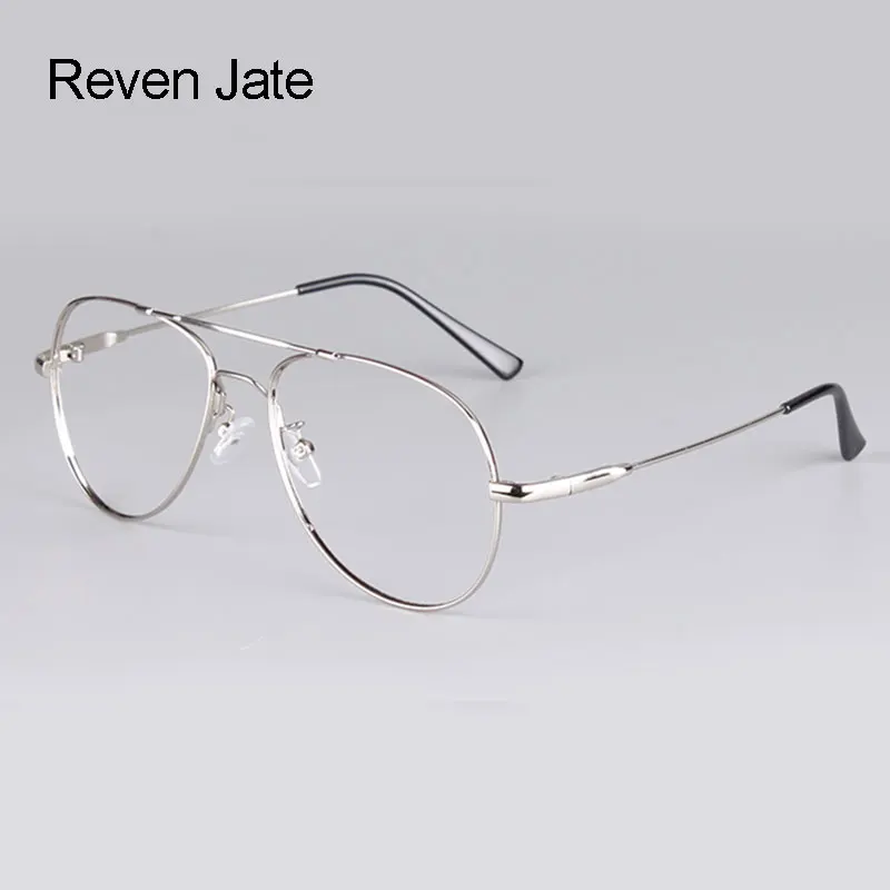 Reven Jate Full Rim Super elastyczny Memery stop metali tytanu okulary optyczne rama dla mężczyzn i kobiet z 5 opcjonalne kolory
