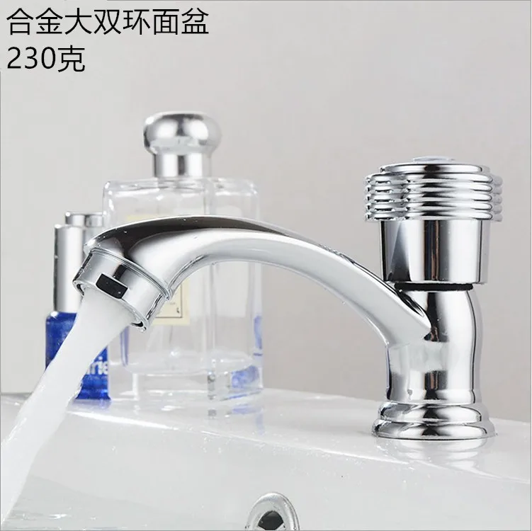 Washbasin faucet single cold zinc alloy basin faucet basin faucet bathroom cold faucet factory direct sales