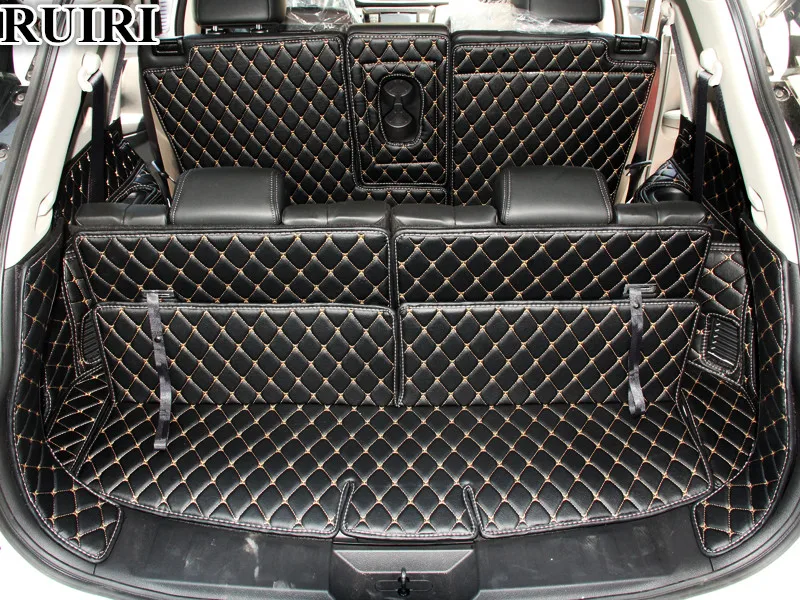 Good quality! Special car trunk mats for Nissan X-trail T32 7 seats 2021-2014 durable boot carpets cargo liner for Xtrail 2019