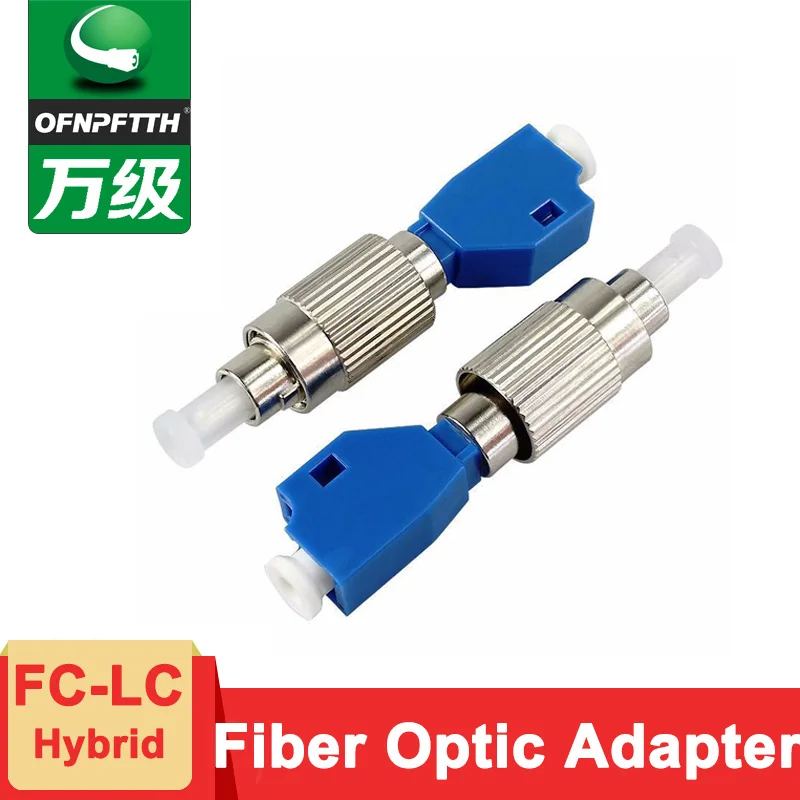 FC-LC Fiber Optic Adapter Singlemode FC Male to LC Female Hybrid Coupler