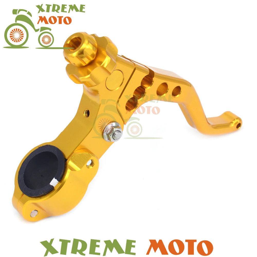 Billet Short MX Clutch Lever Perch 2 Fingers For RM RMZ DR DRZ DRZ400 RM125 RM250 RMZ250 RMZ450 YZ250F YZ450F WR250F WR450F