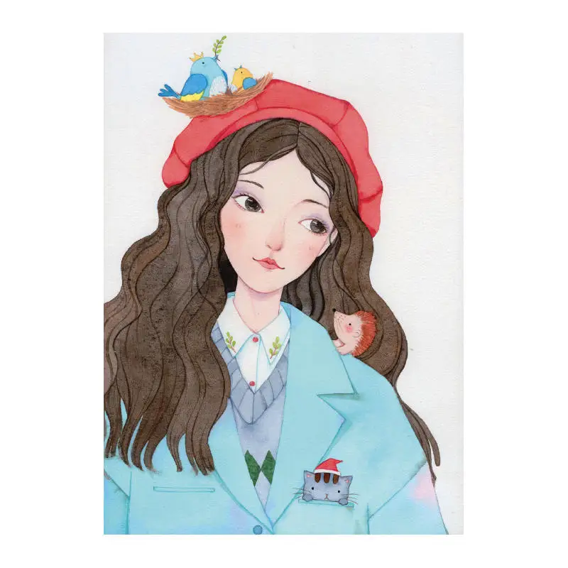 Obrigado Por Terem Vindo Ao Meu Planeta Conto de Fadas Da Floresta Aquarela ilustração Aula de Pintura Em Aquarela Livro Tutorial