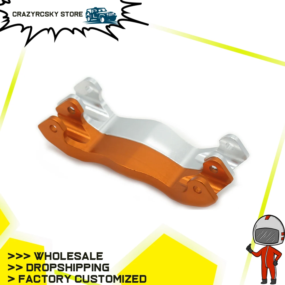 1x Alloy Front Shock Fixing Mount For Rc Hobby Model Car 1/5 Hpi Baja 85422 RCAWD Aluminum Toy RC Spare Parts