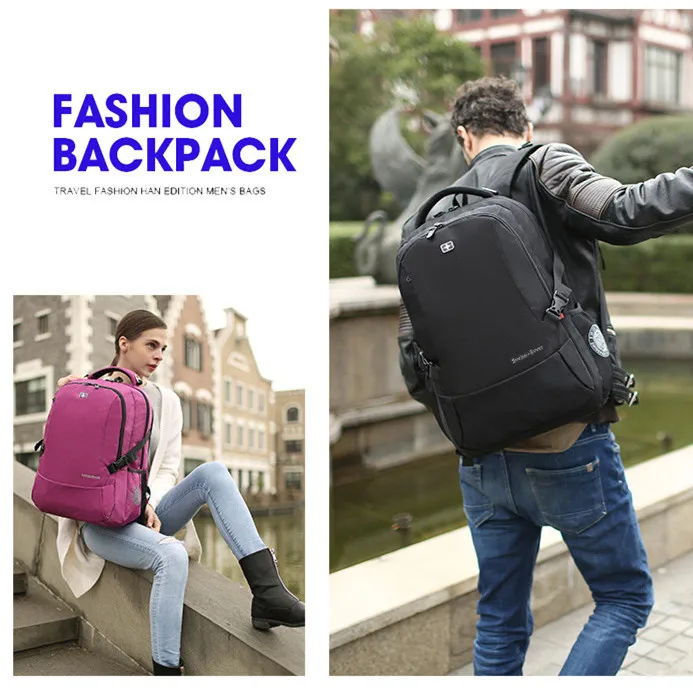Multifunction Men women 15.6 inch tablet Laptop Backpacks For Teenager Fashion Male Leisure Travel backpack anti thief