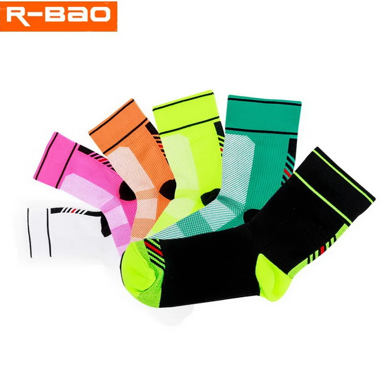 R-BAO 1 Pair Professional Cycling Socks mtb Bike Men Women Sport bicycle Socks calcetines ciclismo hombre chaussette cyclisme