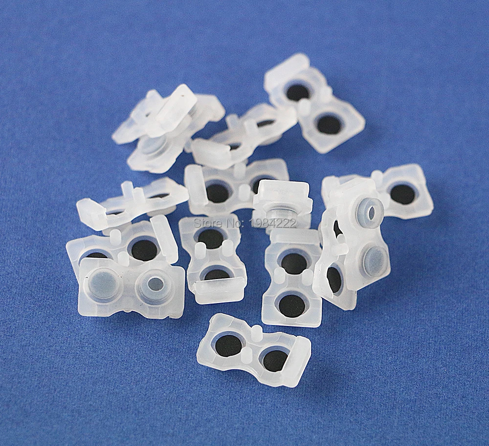 50 قطعة/الوحدة وسادة مطاطية موصلة JDS 010 001 011 L1 R1 L2 R2 المطاط السيليكون موصل زر الوسادة مجموعة ل PS4