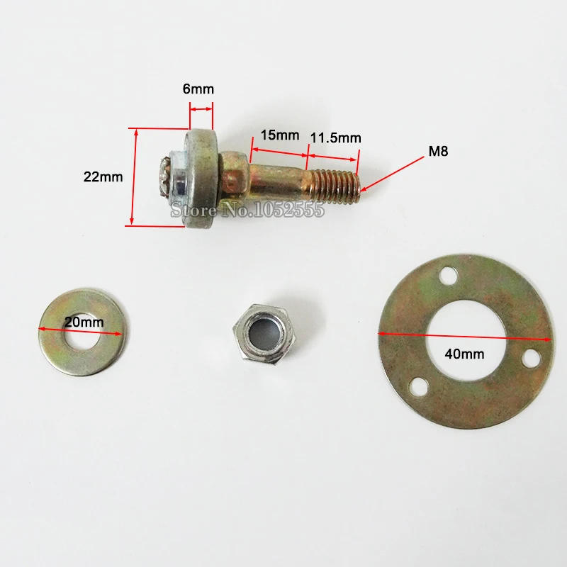 

Совершенно новые 4 комплекта M8X45, соединительная фурнитура для мебели, комплект винтов, аксессуары для подшипников кресла-качалки, соединительное оборудование