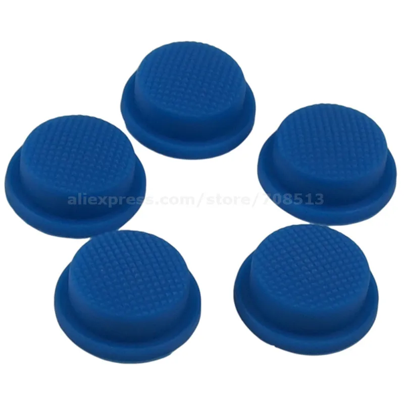 14mm(D) x 8mm(H) Silicone Tailcaps for LED Flashlight - 10 pcs