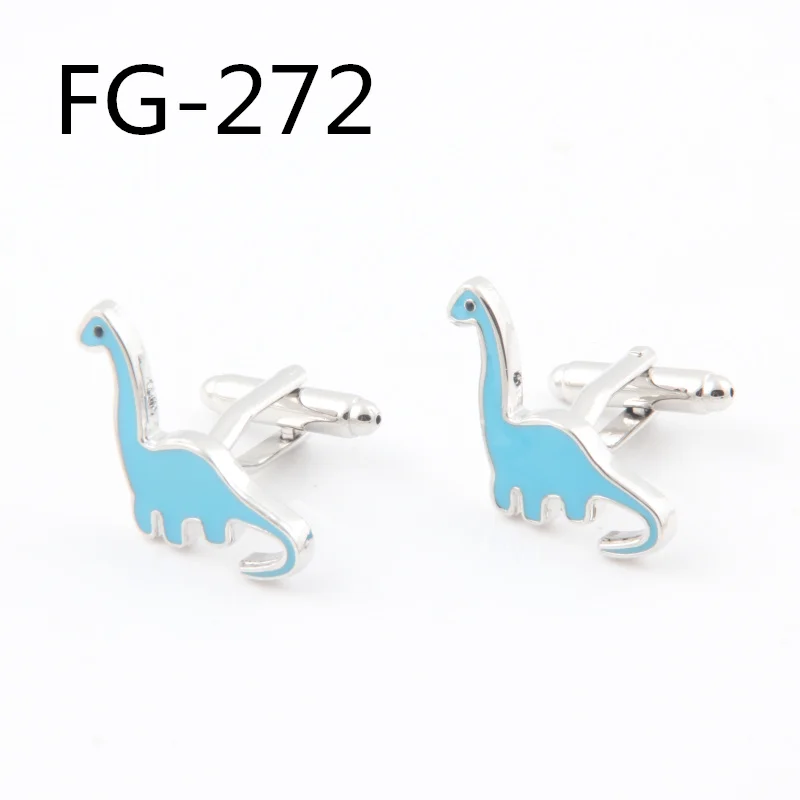 Men's accessories Fashion cufflinks Free Shipping:High quality cufflinks for men  FIGURE  2018Cuff Links  Dinosaur  Wholesales