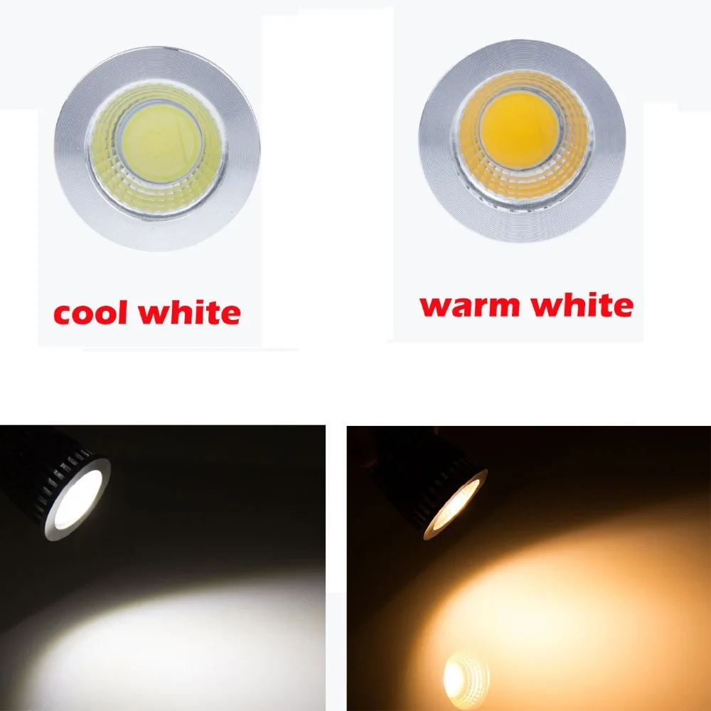 Nieuwe High Power Lampada Led MR16 GU5.3 COB 6 w 9 w 12 w Dimbare Led Cob Spotlight Cool wit MR 16 12 v Bulb Lamp GU 5.3 220 v