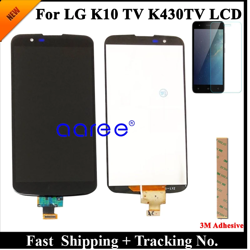 100% tested LCD Display For LG K430TV LCD  K430 TV LCD For LG  k410TV K430TV Display LCD Screen Touch Digitizer Assembly