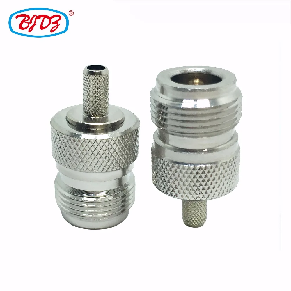 

Free shipping 10 piece RF coaxial N connector female jack for LMR195 N connectors for cables