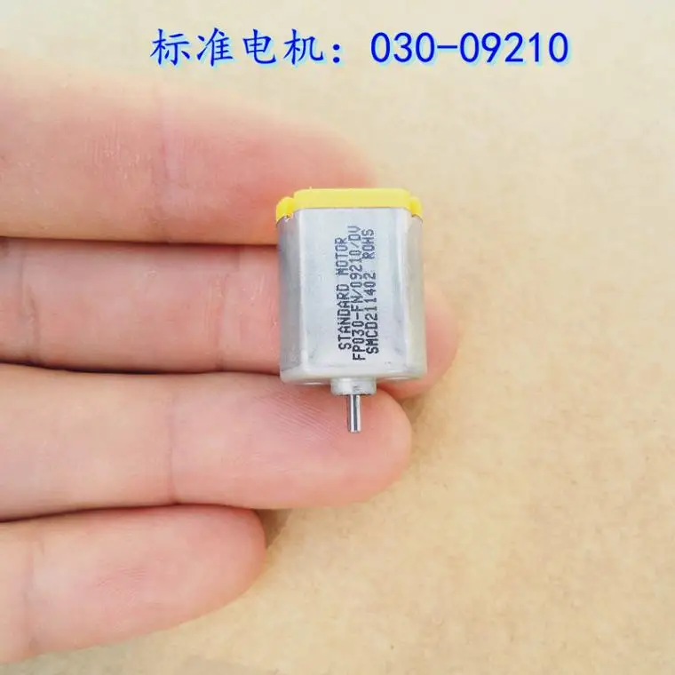 

Стандартный микродвигатель постоянного тока 030-09210, 4,5 В постоянного тока, 55 мА, 9500 об/мин, двигатель TOP 030