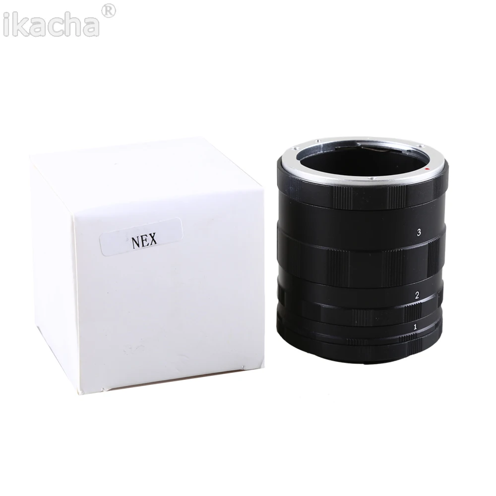 Macro Extension Tube Lens Adapte Ring For Sony E Mount NEX Camera Lens A7 A7R S A5100 A6000 A5000 NEX7 NEX5N NEX-F3/C3