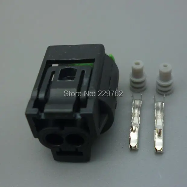 shhworldsea  10sets 2Pin 1.0mm Auto Waterproof Socket water Temp sensor plug Car Temp Electrical Wire connector for BMW,Buick