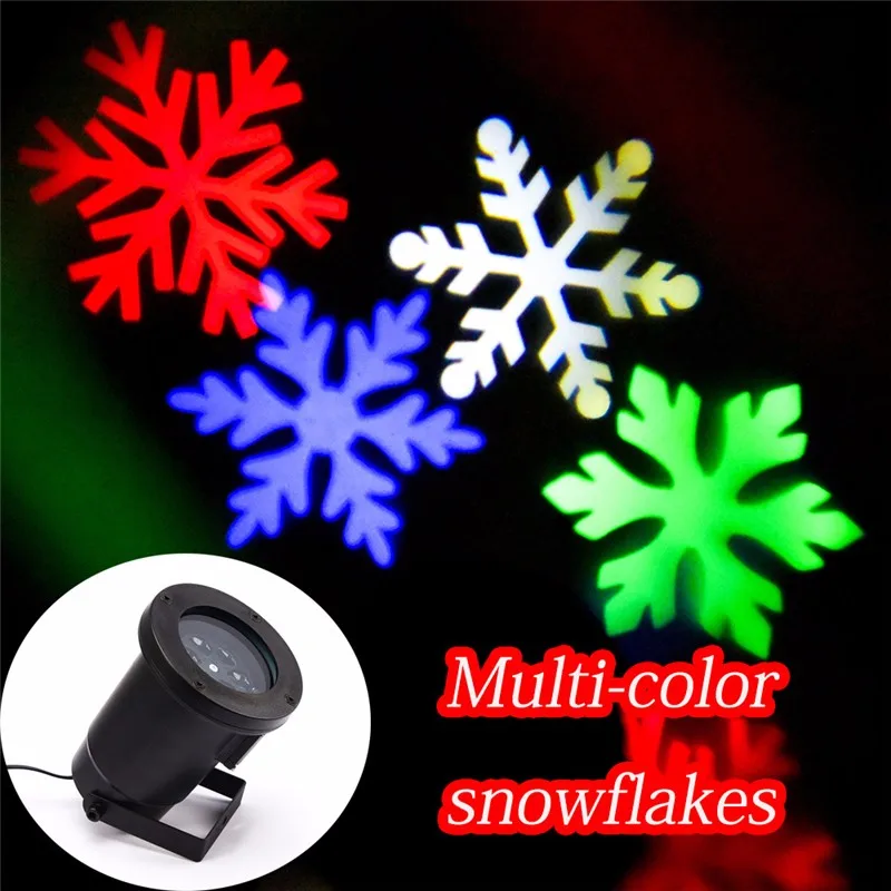 

LED Snowflake Christmas Projector Light Outdoor waterproof Landscape Lighting Garden Party Decoration,Wedding Party Spotlight