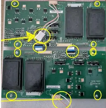 general HIGH VOLTAGE BOARD 6632l-0448a 6632l-0449a 6632l-0470a 6632l-0471a 6632l-0465b 6632l-0486A 0487A 0466b