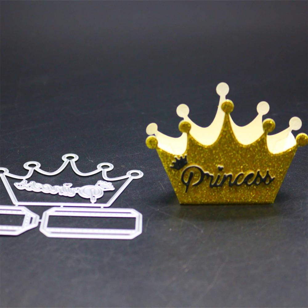 

CROWN CUT SCRAPBOOK Metal Cutting Dies For Scrapbooking Stencils DIY Album Cards Decoration Embossing Folder Die Cuts